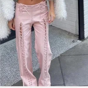 House of CB Pants Jumpsuits House Of Cb Elliot Peach Vegan